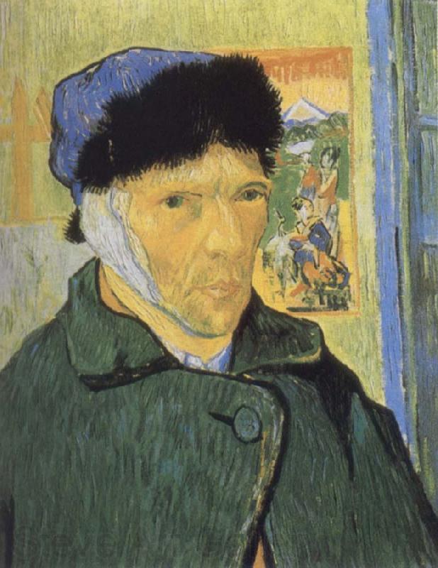 Vincent Van Gogh Self-portrait with Bandaged Ear Norge oil painting art